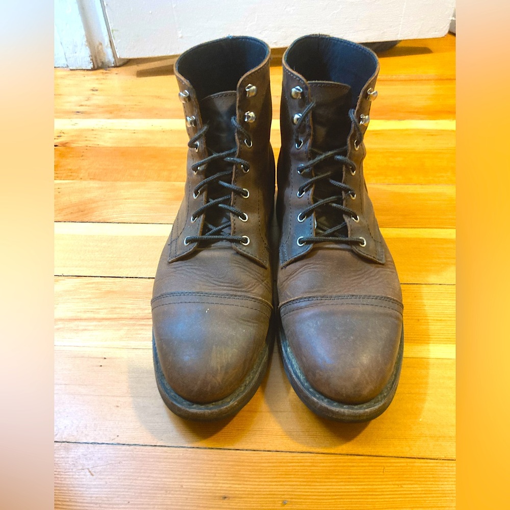 Leather Boots. Men’s size 11. Brown. Thursday Boot Company